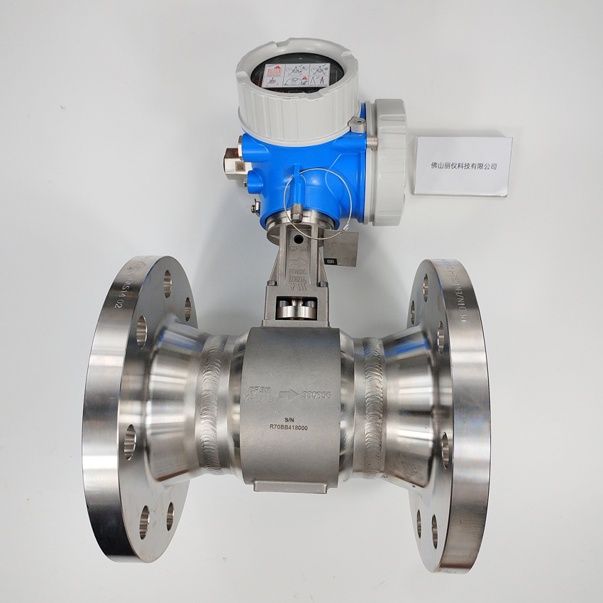 E+H 7F2C1H vortex flowmeter complete product front view real photo