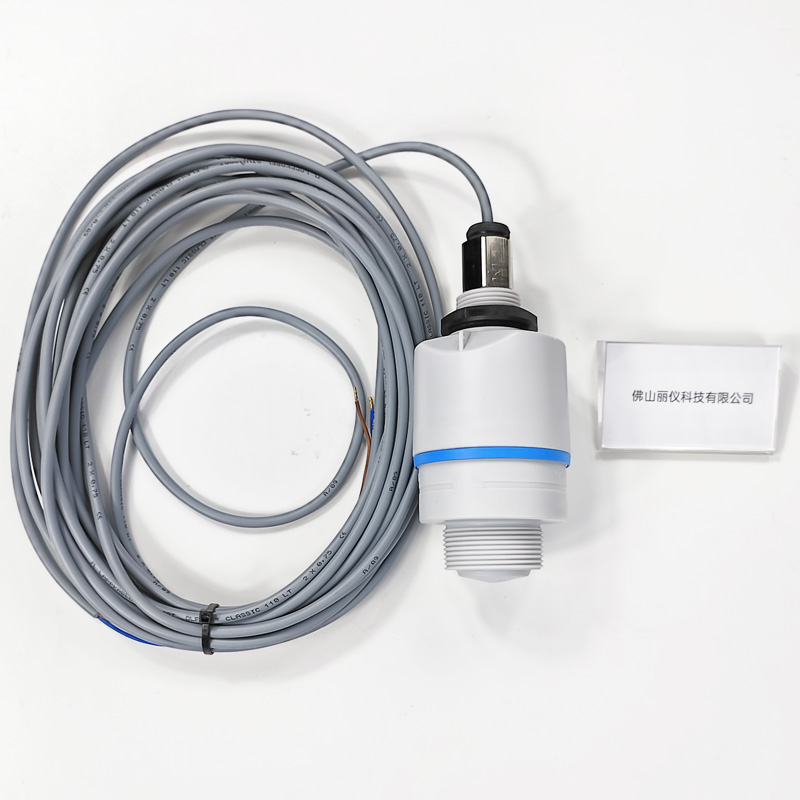E+H FMR10 radar level sensor NPT1 process connection detail