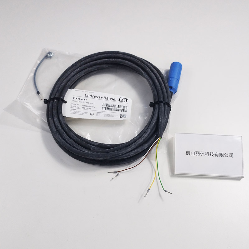 E+H CYK10 数字电缆 四芯引出线特写