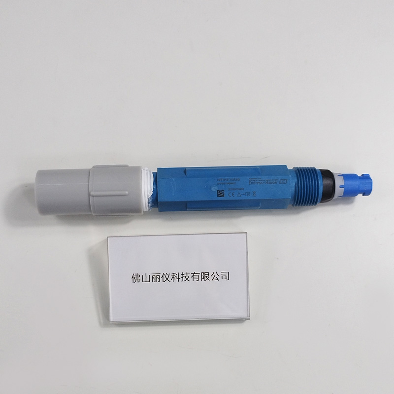 E+H CPF81E pH电极 型号标签