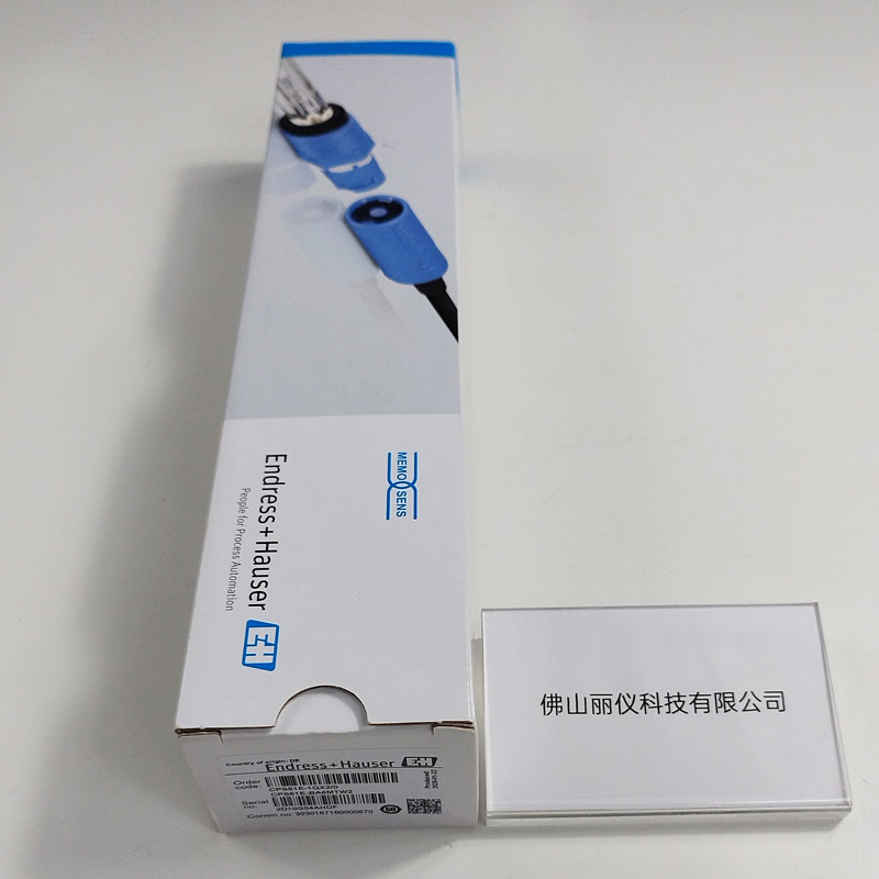 E+H CPS61E  pH电极 外包装型号标签